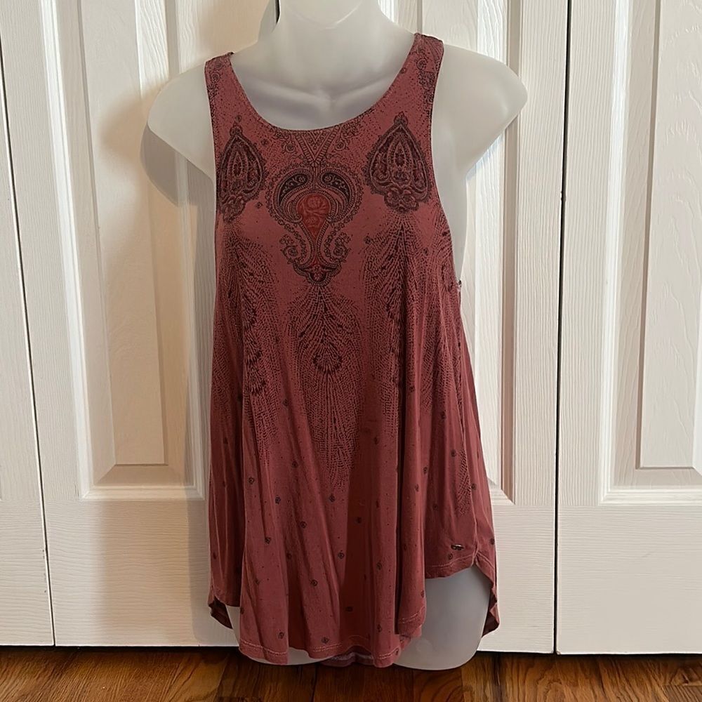 Victoria’s Secret Soft & Sexy Tank Burnt Orange Paisley Small S